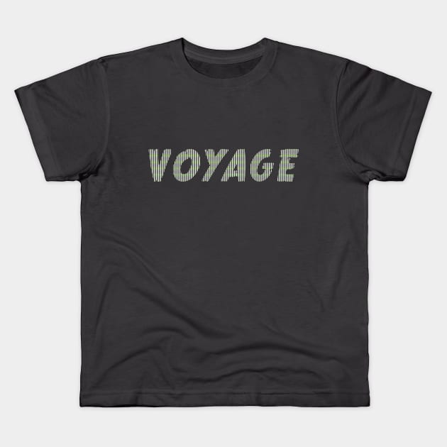 Voyage Kids T-Shirt by stefy